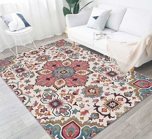 Persian-style Woven Sofa Throw Carpet